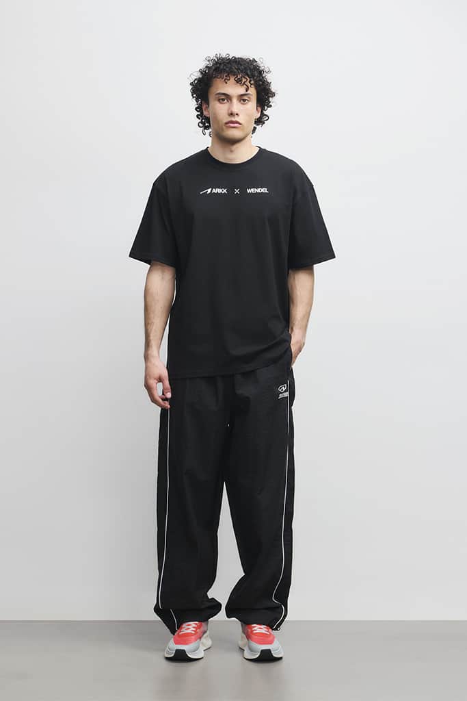 ARKK Apparel WENDEL Boxy Tee | Black T-Shirt